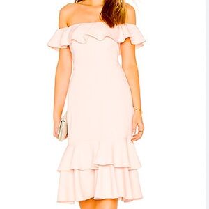 NWT Jay Godfrey Momoa Midi dress. Off-shoulder. Size 8